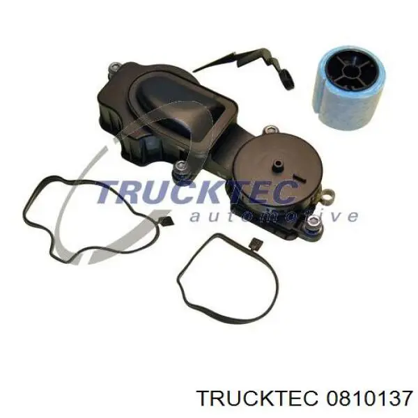 0810137 Trucktec клапан pcv (вентиляції картерних газів)