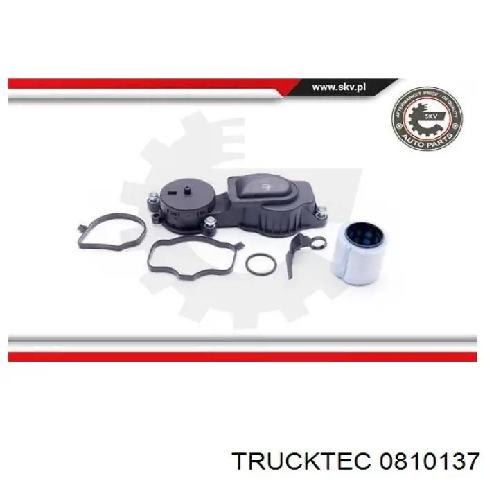 Купити 0810137 Trucktec Клапан PCV вентиляції картера