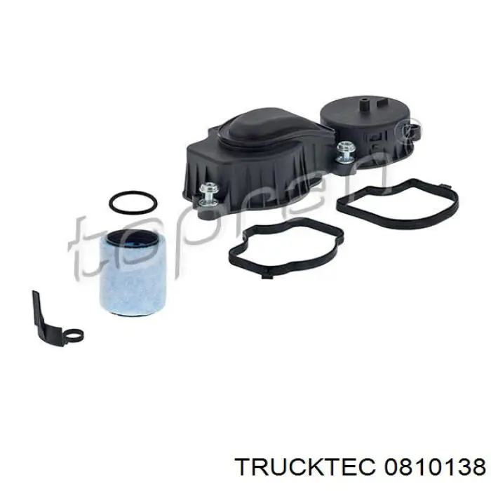 0810138 Trucktec клапан pcv (вентиляції картерних газів)