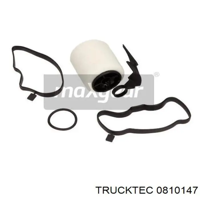 0810147 Trucktec клапан pcv (вентиляції картерних газів)