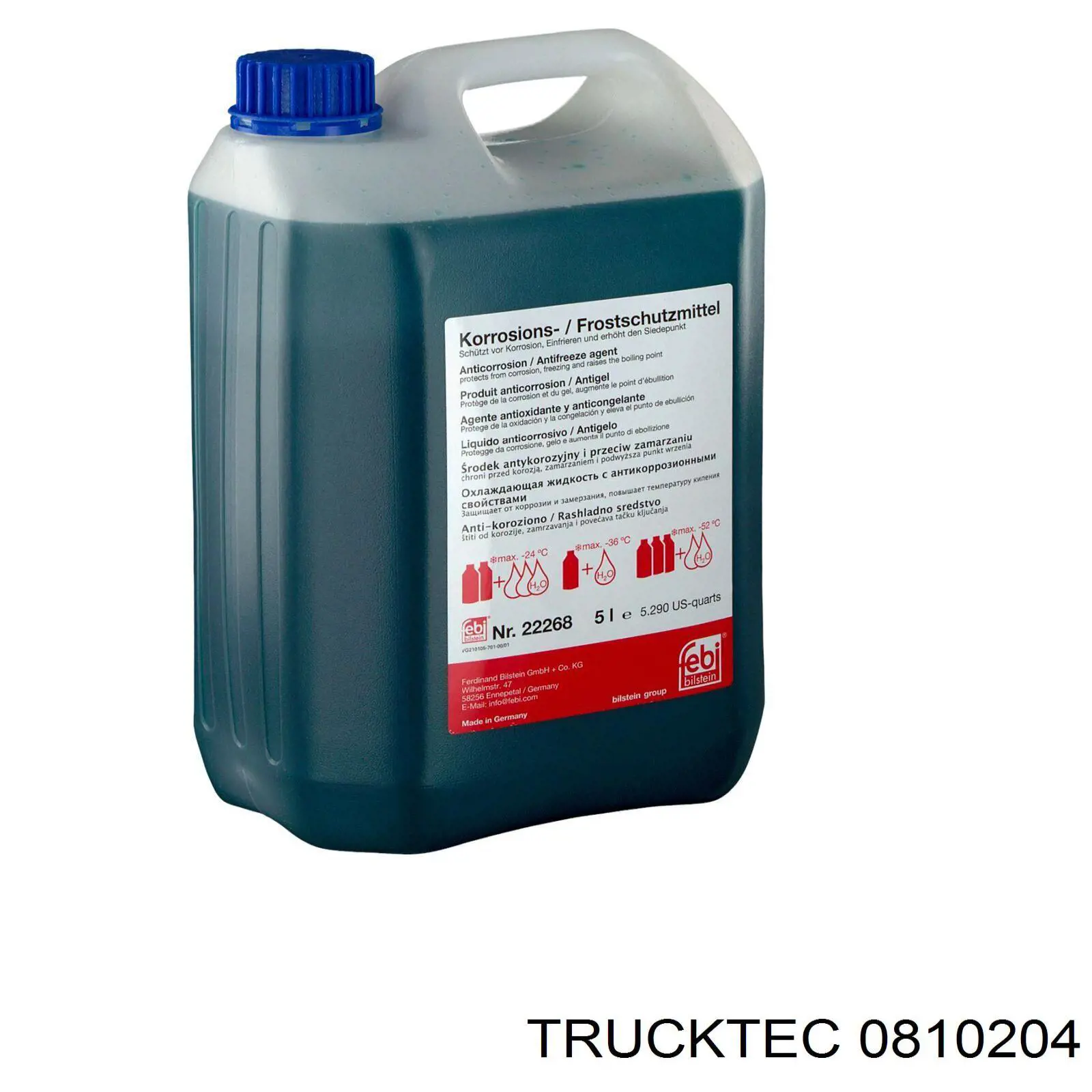Купити 0810204 Trucktec Клапанна кришка