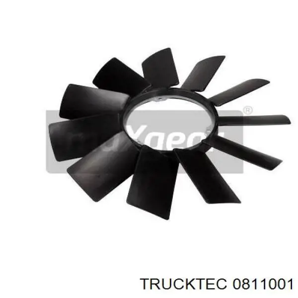 0811001 Trucktec вентилятор/крильчатка радіатора охолодження