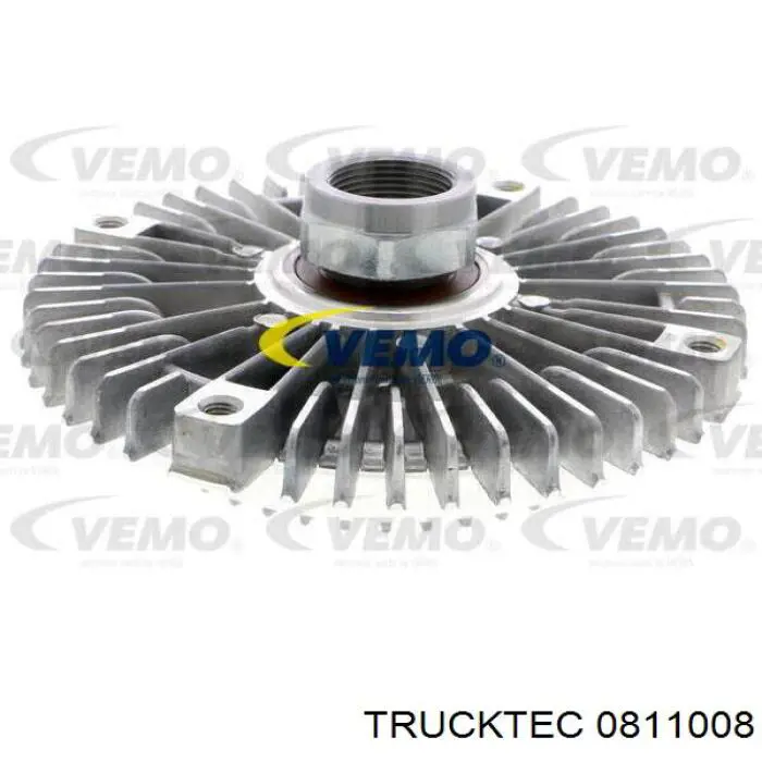 Купити 0811008 Trucktec Муфта вязкостная системи охолодження