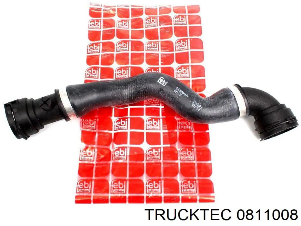Вискомуфта вентилятора 0811008 Trucktec