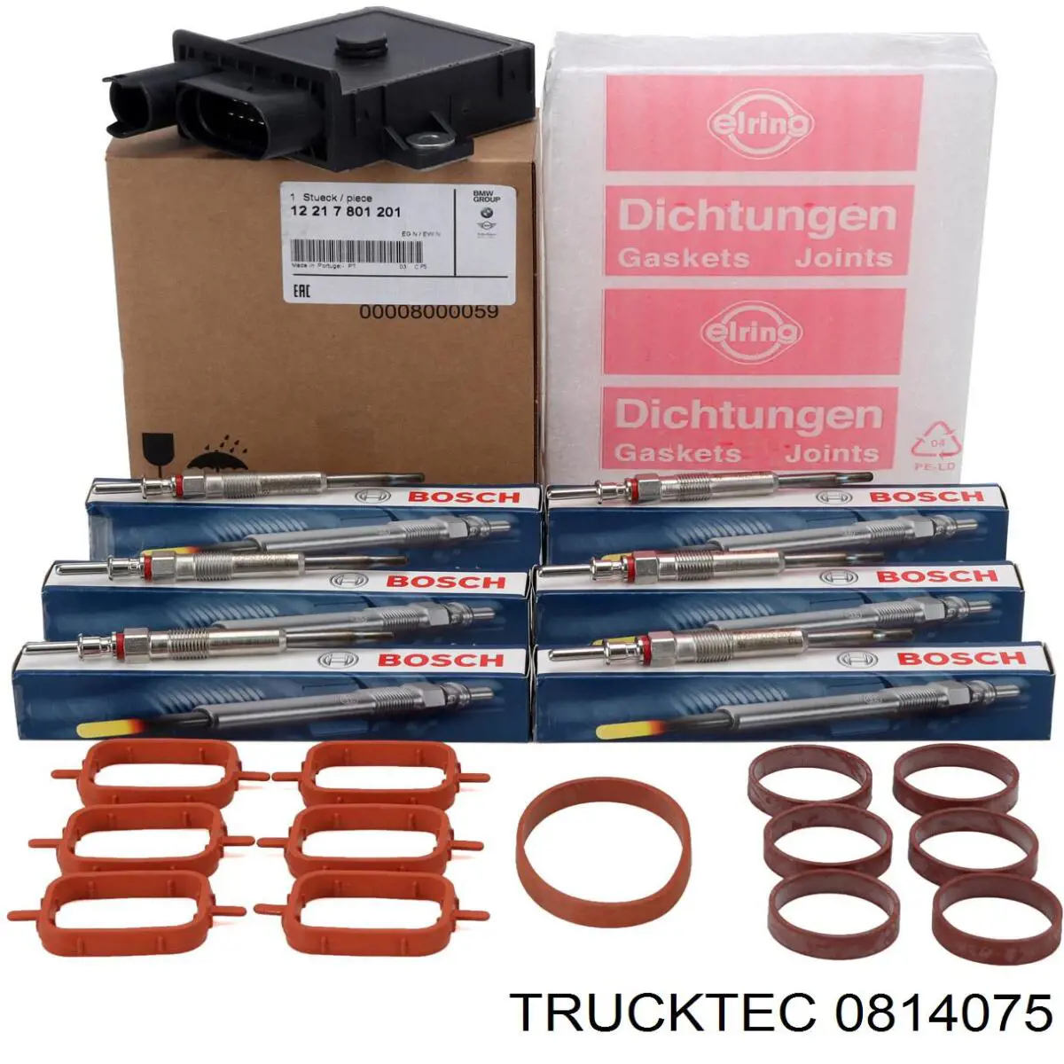Прокладка впускного колектора 0814075 Trucktec