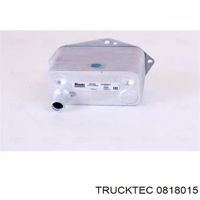 0818015 Trucktec радіатор масляний