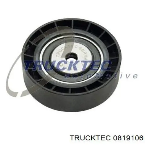 0819106 Trucktec ролик натягувача приводного ременя