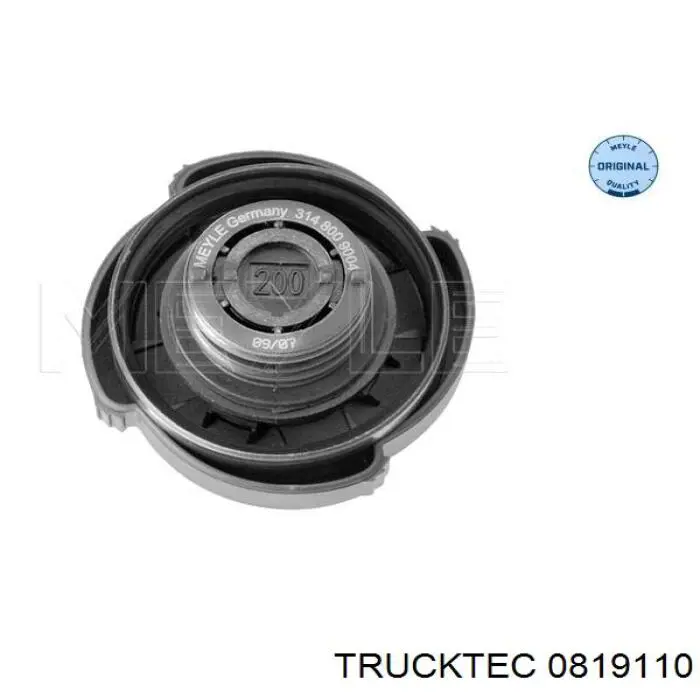 Кришка радіатора 0819110 Trucktec