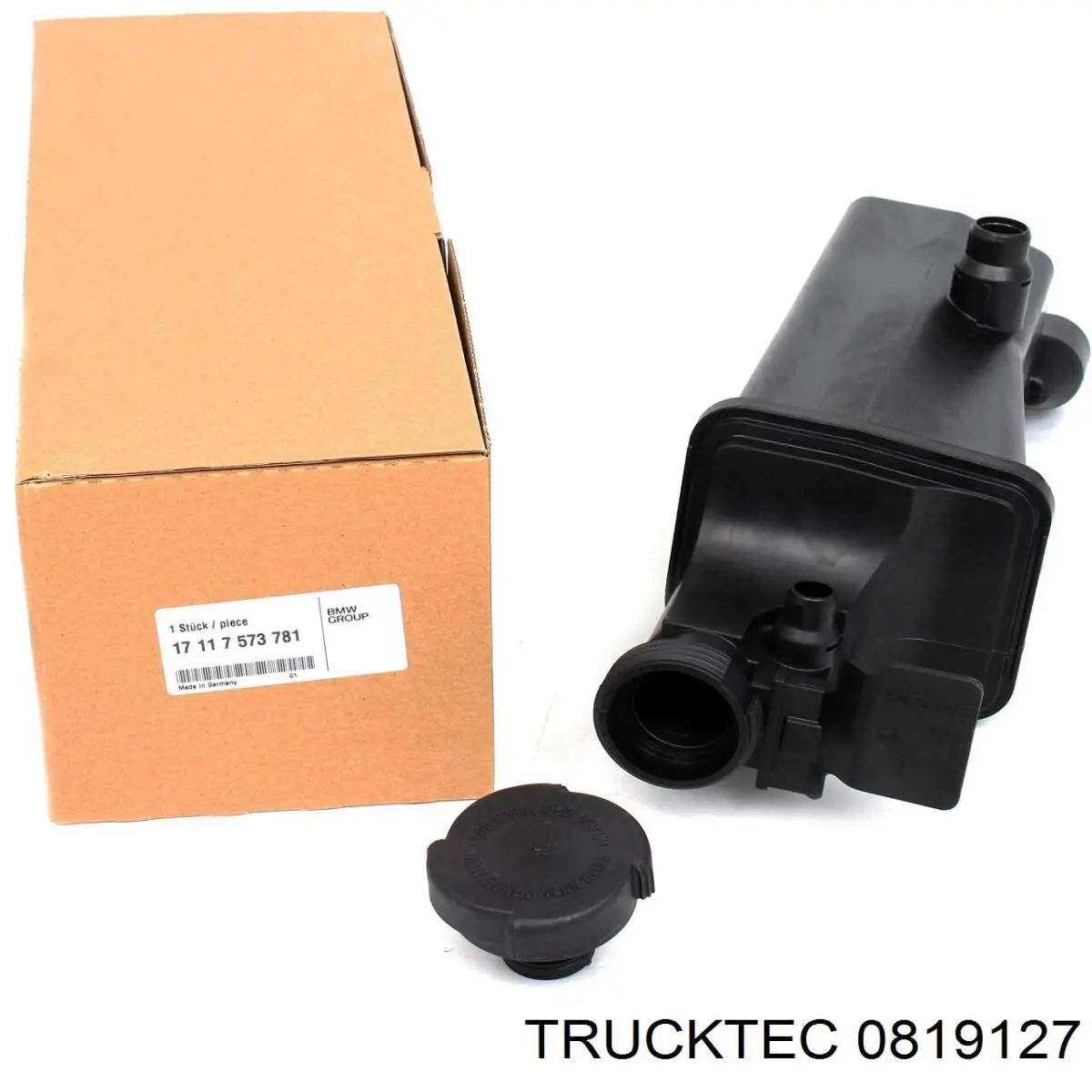 0819127 Trucktec Бачок радіатора