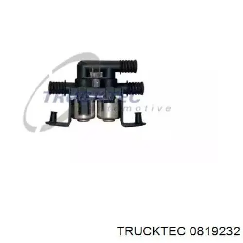 0819232 Trucktec кран пічки (обігрівача)