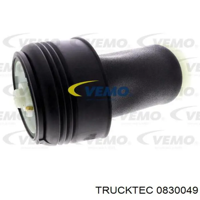 Купити 0830049 Trucktec Пневмоподушка/Пневморессора моста заднього