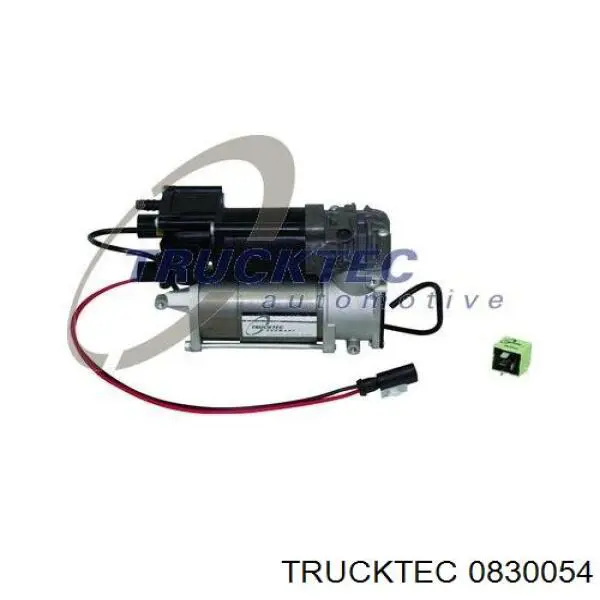 0830054 Trucktec Компресор підкачки амортизаторів