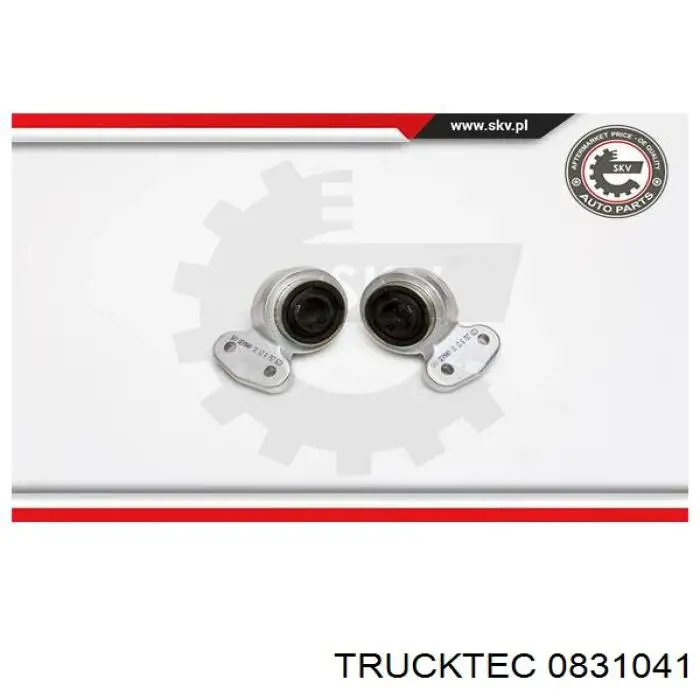 Сайлентблок нижнього важеля передньої підвіски Trucktec 0831041 ціна, від 28.80 USD