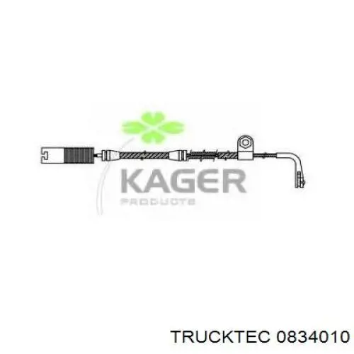 0834010 Trucktec Сенсор зносу