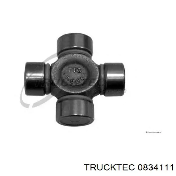 0834111 Trucktec хрестовина карданного валу