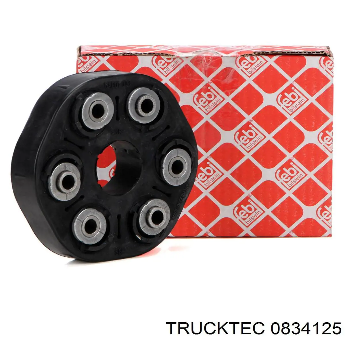 Купити 0834125 Trucktec Муфта кардана еластична, передня