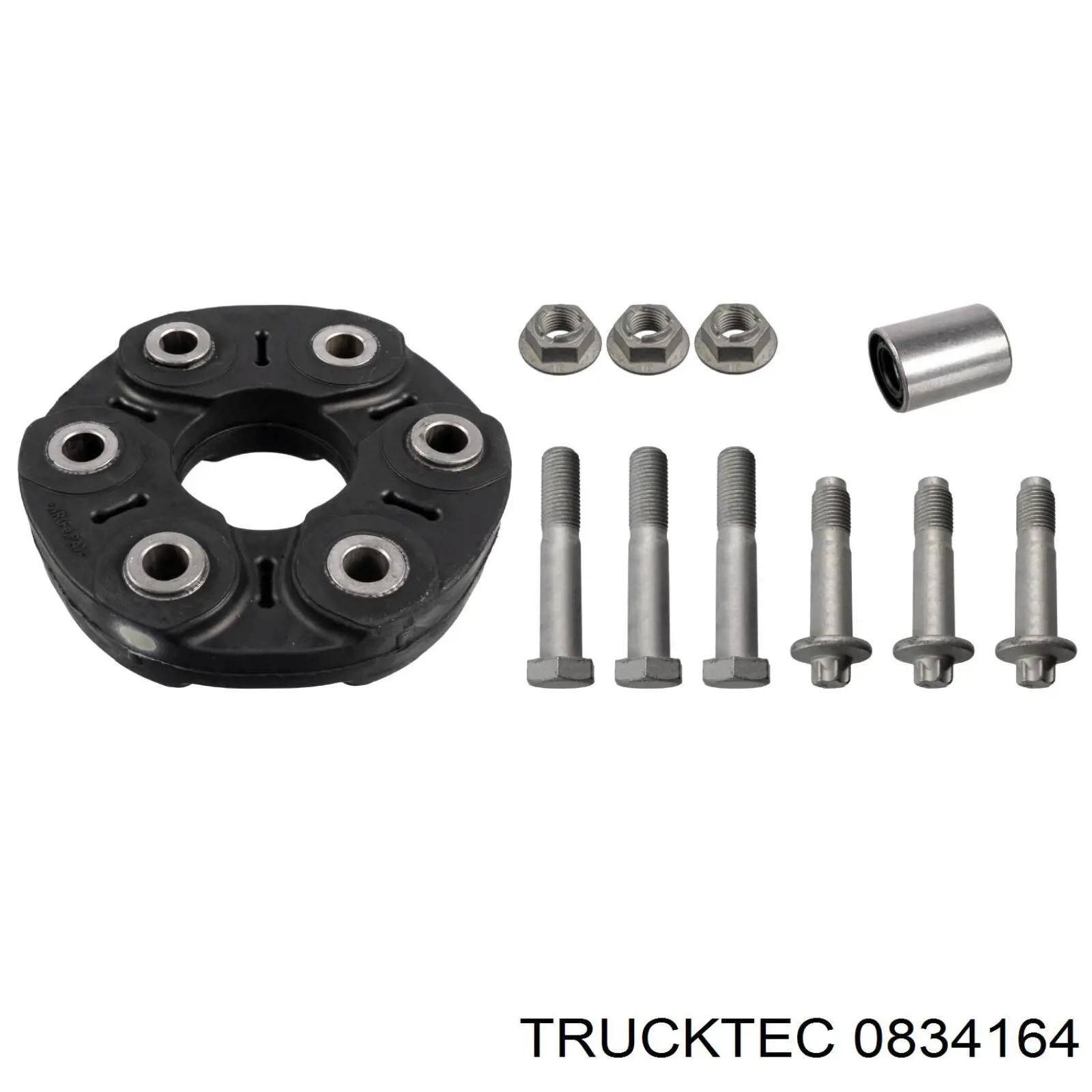 Купити 0834164 Trucktec Муфта кардана еластична, перед./зад.