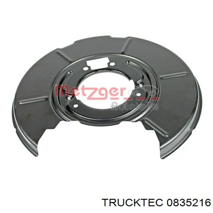 Захист гальмівного диска заднього, правого Trucktec 0835216 ціна, від 14.56 USD
