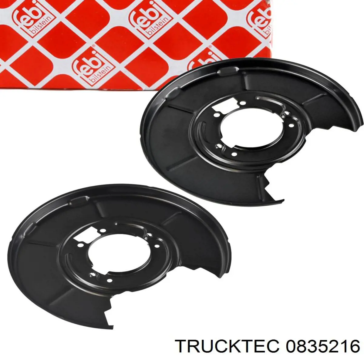 Купити 0835216 Trucktec Захист гальмівного диска заднього, правого