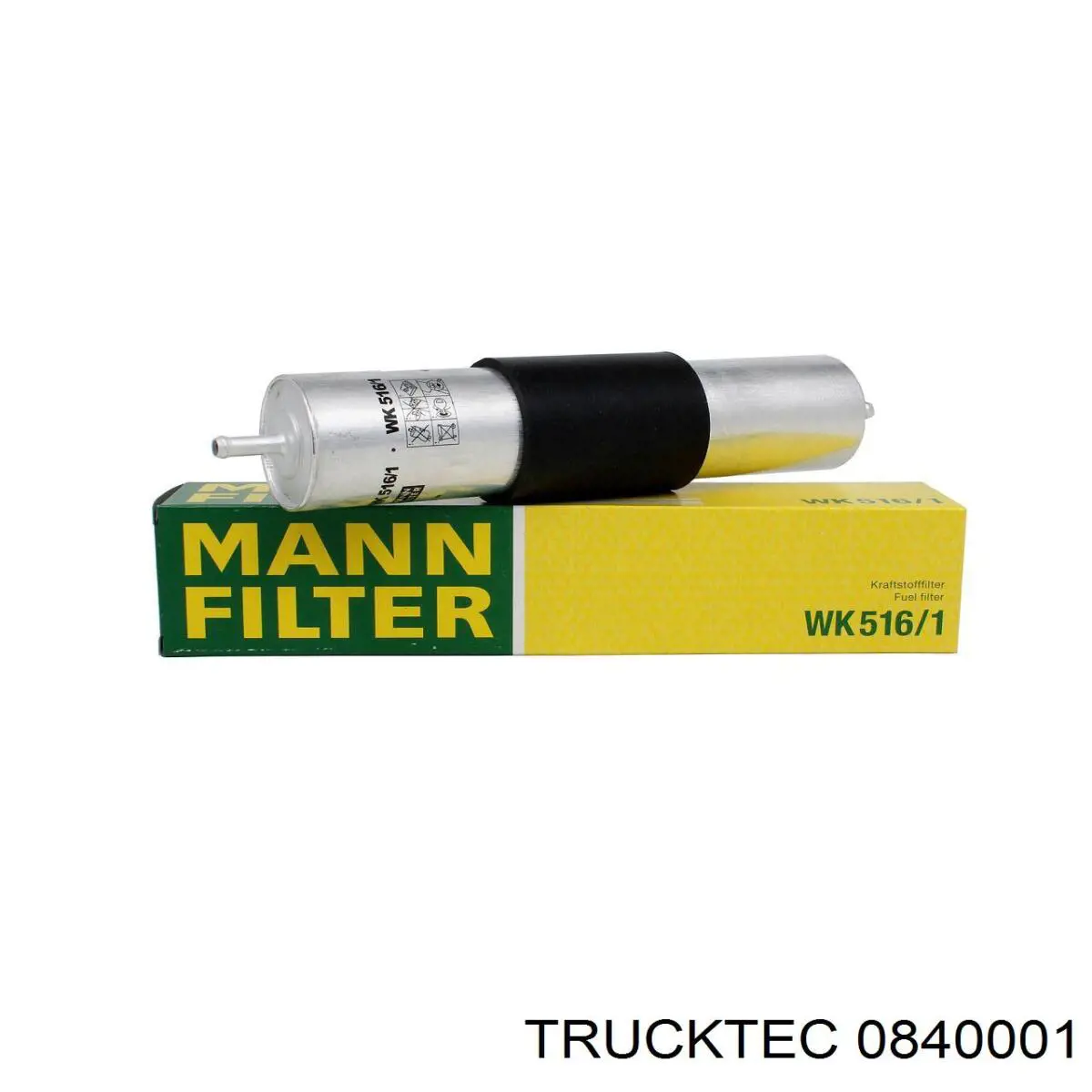 0840001 Trucktec дифузор (кожух радіатора охолодження)