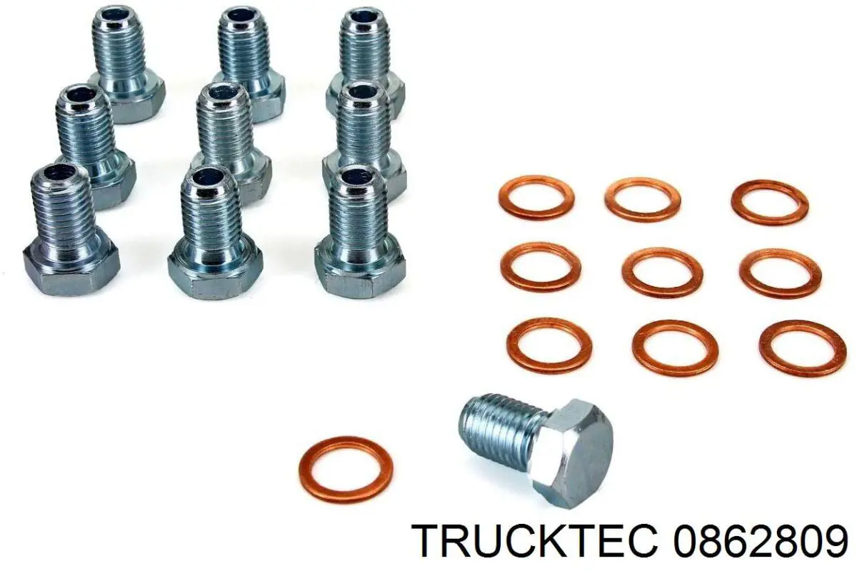 0862809 Trucktec Тримач зовнішньої ручки дверей, передньої правої