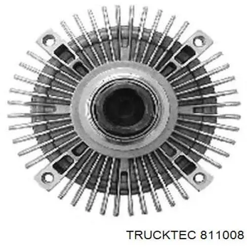 Вискомуфта, вязкостная муфта вентилятора охолодження 811008 Trucktec