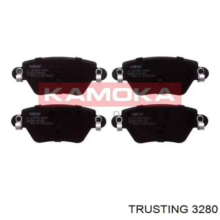 Колодки гальмові задні, дискові 3280 Trusting