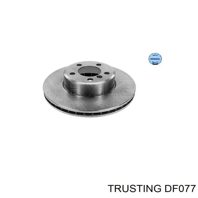 DF077 Trusting диск гальмівний передній