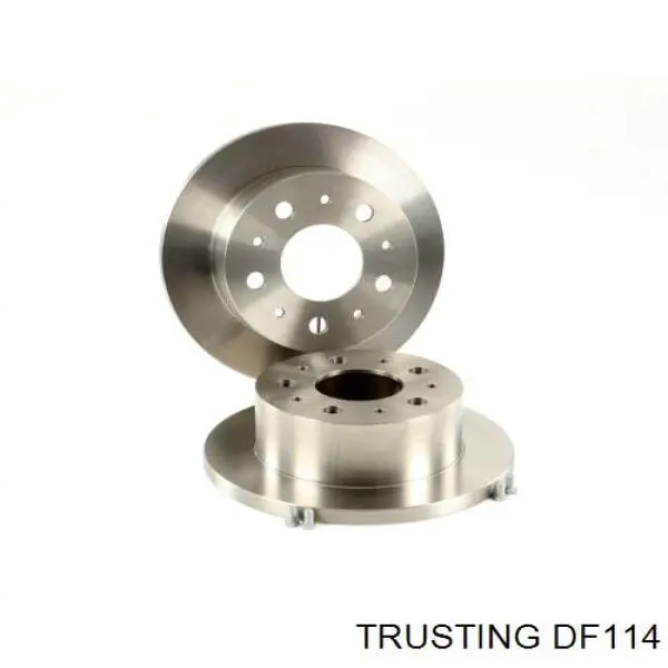 DF114 Trusting диск гальмівний задній
