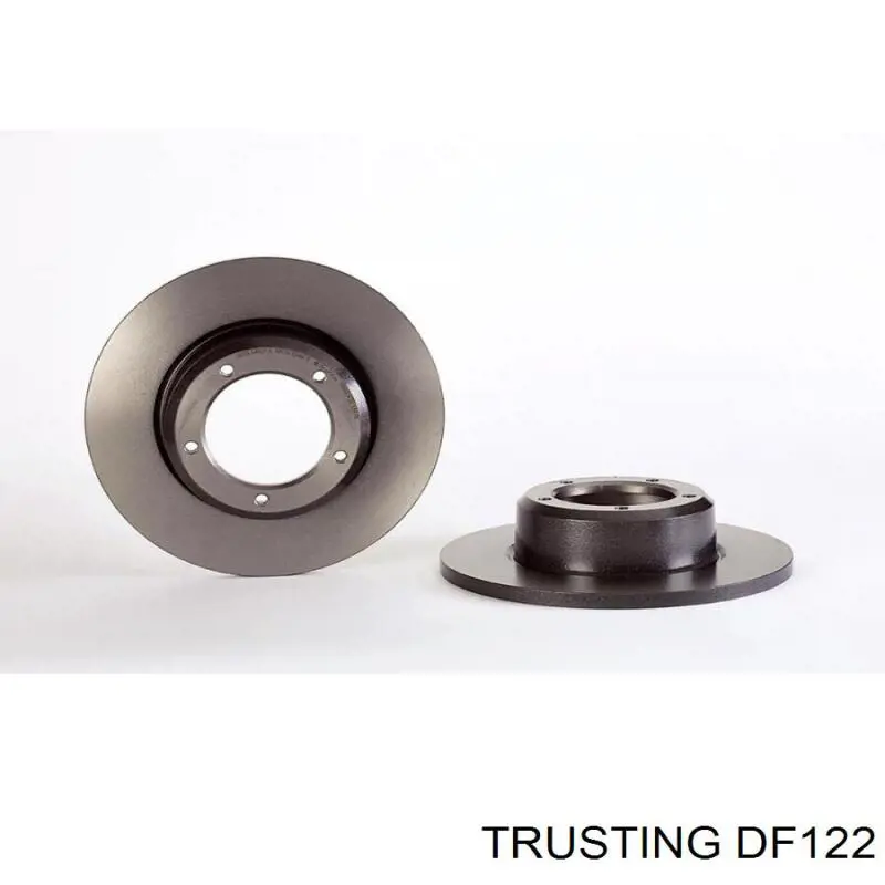 DF122 Trusting диск гальмівний передній