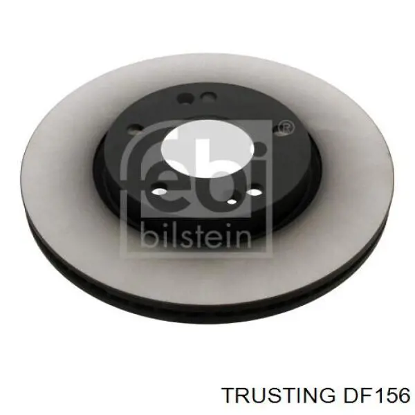DF156 Trusting диск гальмівний передній