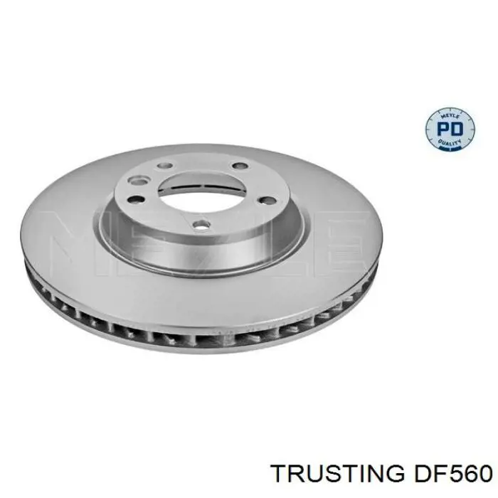 DF560 Trusting диск гальмівний передній