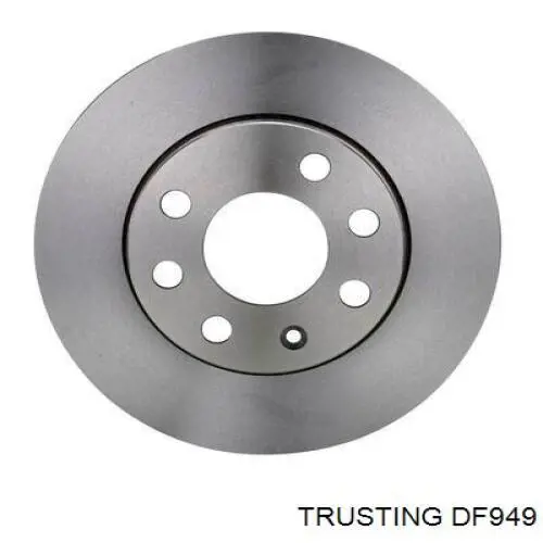 DF949 Trusting диск гальмівний передній