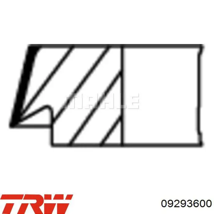 Поршні і шатуни TRW 09293600 ціна, від 11.27 USD