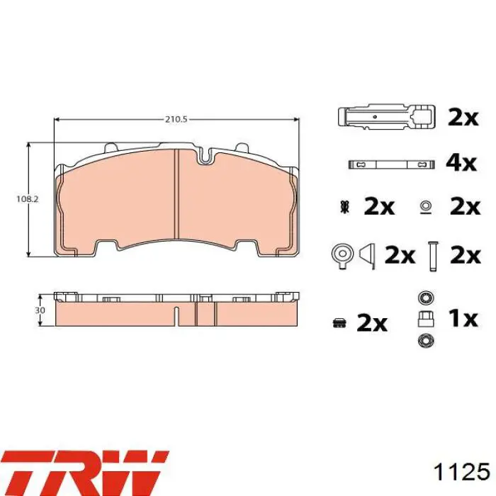 Клапан випускний 11341710788 BMW