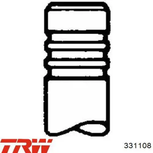 Вихлопний клапан TRW 331108 ціна, від 8.39 USD