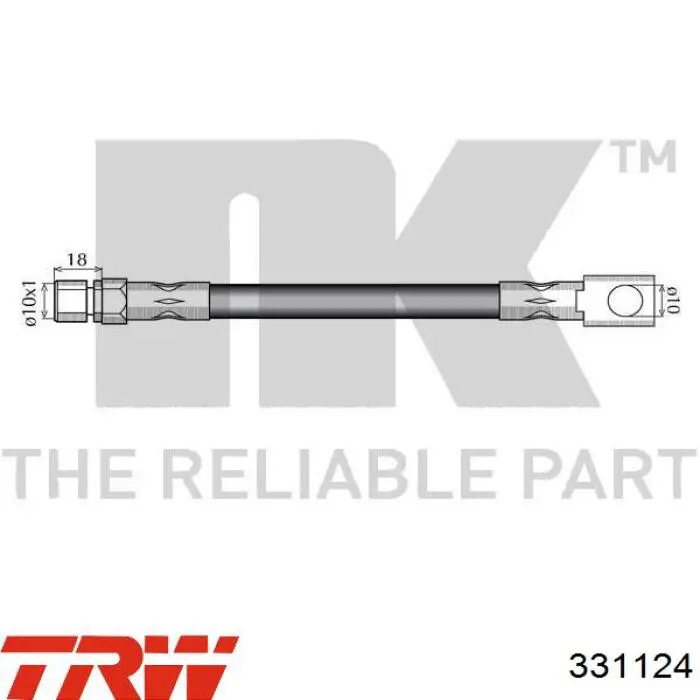 Вихлопний клапан TRW 331124 ціна, від 9.57 USD
