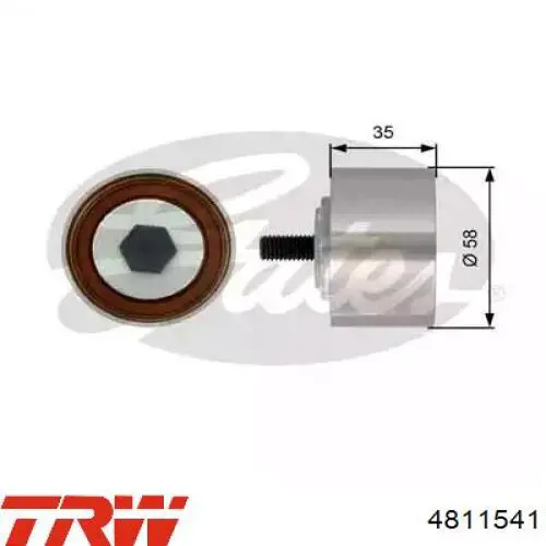 Ремінь ГРМ CT528 Continental/Siemens