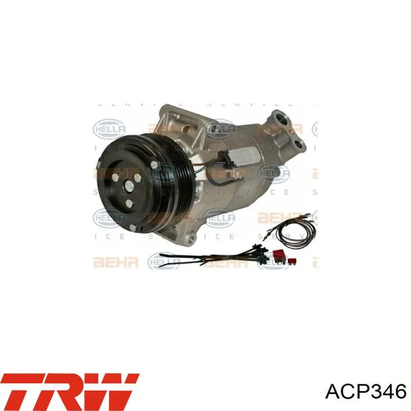 Компресор системи кондиціювання Delphi 383601234 ціна, від 169.36 USD