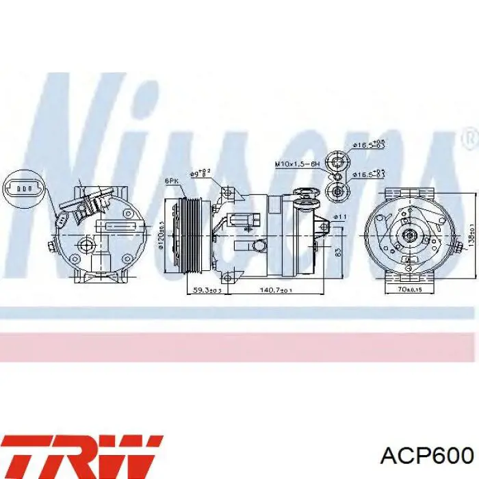 Купити 101403 Airstal Компресор кліматичної установки