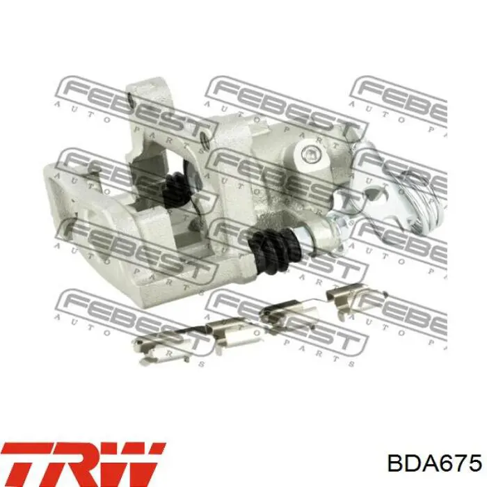 Скоба супорту заднього TRW BDA675 ціна, від 18.64 USD