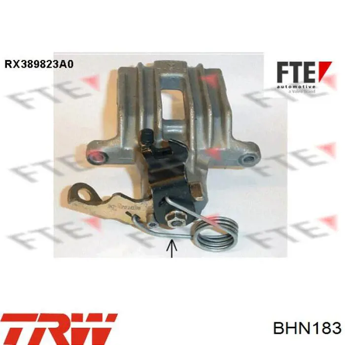 Супорт гальмівний задній правий TRW BHN183 ціна, від 88.70 USD