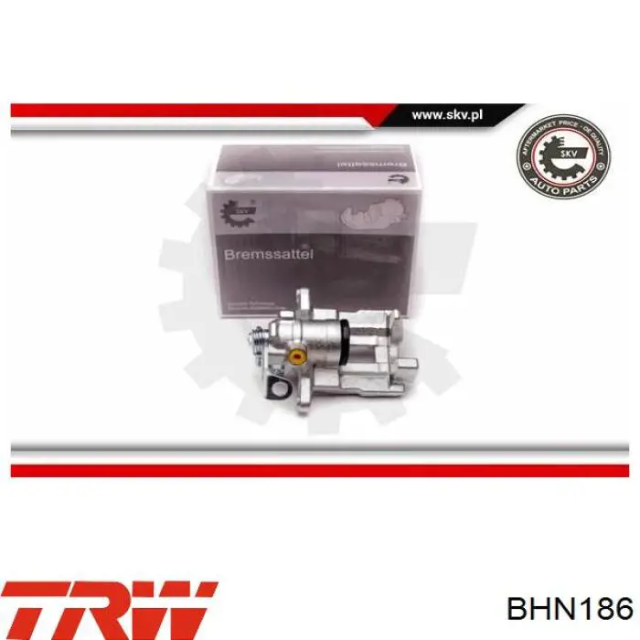 Супорт гальмівний задній лівий TRW BHN186 ціна, від 55.26 USD