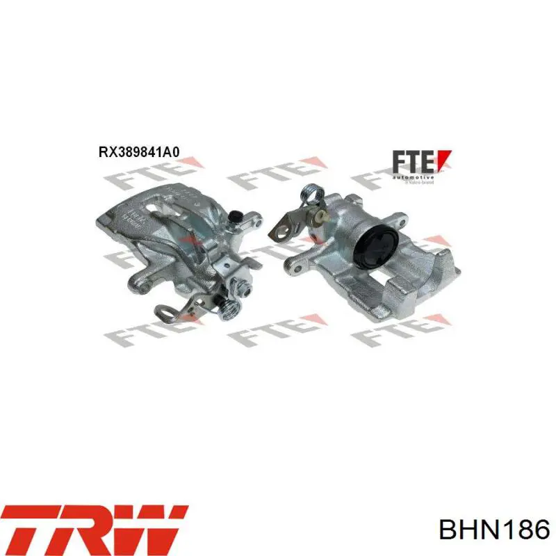 Супорт гальмівний задній лівий TRW BHN186 ціна, від 55.26 USD