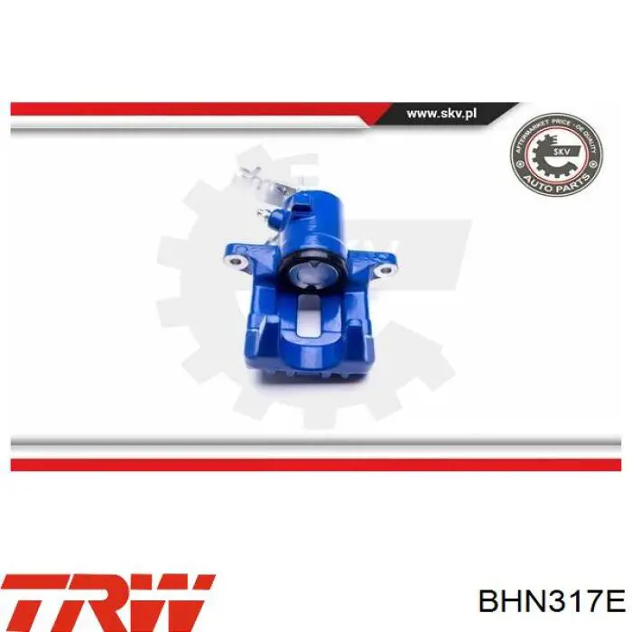 Супорт гальмівний задній лівий TRW BHN317E ціна, від 37.67 USD