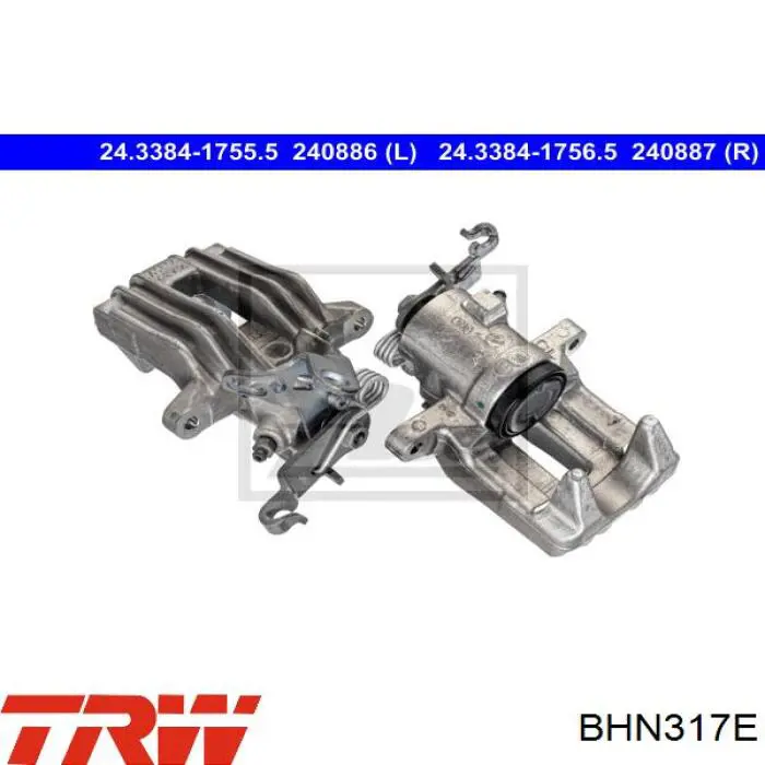 Купити BHN317E TRW Супорт задній лівий