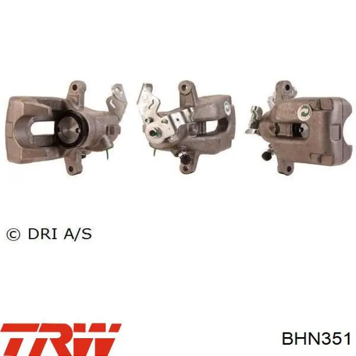 Супорт гальмівний задній лівий TRW BHN351 ціна, від 47.26 USD