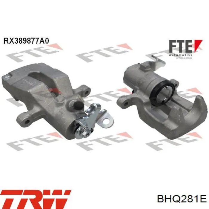 Супорт гальмівний задній лівий ABE CZH1302 ціна, від 54.14 USD