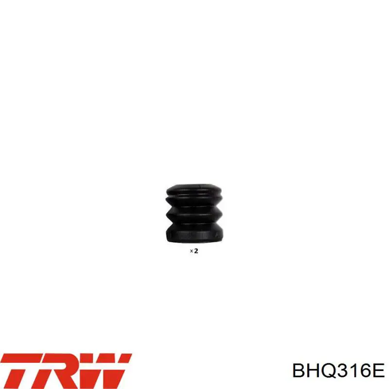 Супорт гальмівний задній лівий TRW BHQ316E ціна, від 55.01 USD