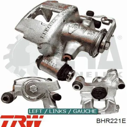 Супорт задній правий 624002 ABS